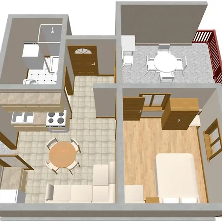 Apartments By The Sea Zaboric, Sibenik - 958